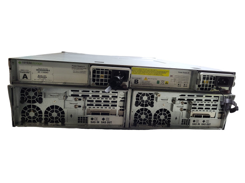 Nimble Storage Array ES1 storage 16x 3.5\\" HDD Trays, 2x Controllers, 2x PSU $