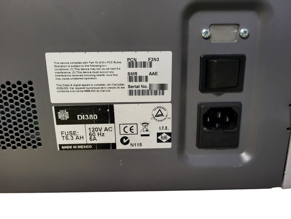 Pitney Bowes DI380 - Desktop Folder Inserter System
