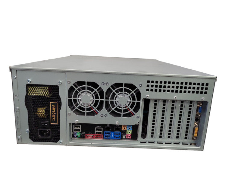4U Desktop Based Server - Core i7-5820K | 64GB RAM | 2xM.2 | 1100W PSU %
