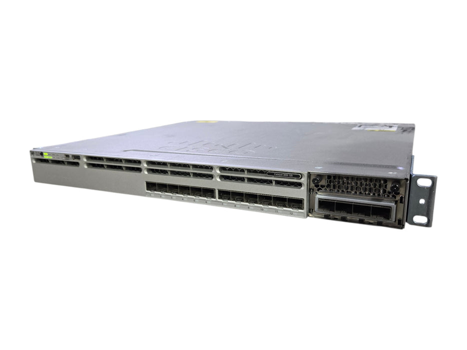 Cisco Catalyst WS-C3850-12S-E - 12-Port SFP Managed Switch C3850-NM-2-10G