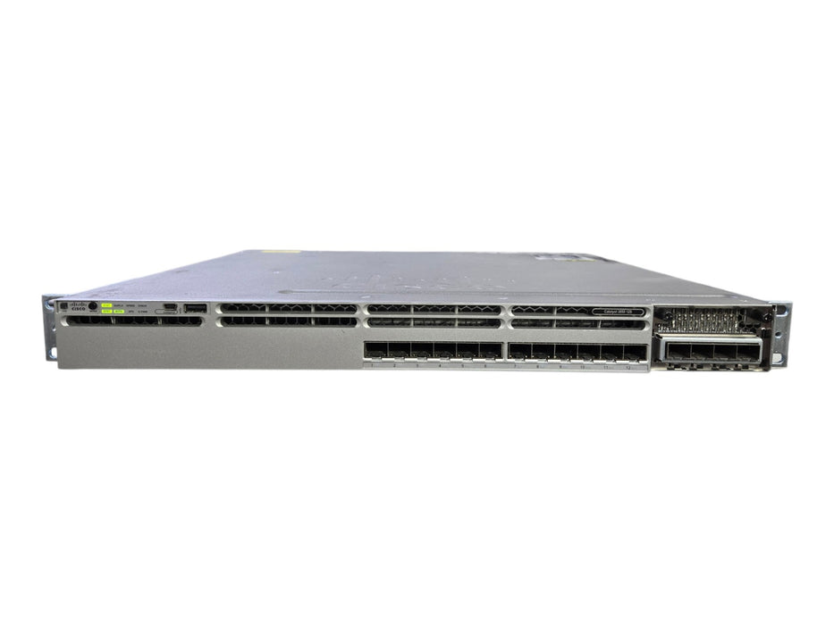 Cisco Catalyst WS-C3850-12S-E - 12-Port SFP Managed Switch C3850-NM-2-10G