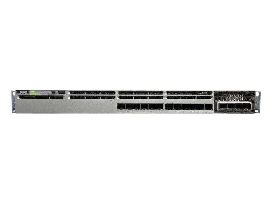 Cisco Catalyst WS-C3850-12S-E - 12-Port SFP Managed Switch C3850-NM-2-10G