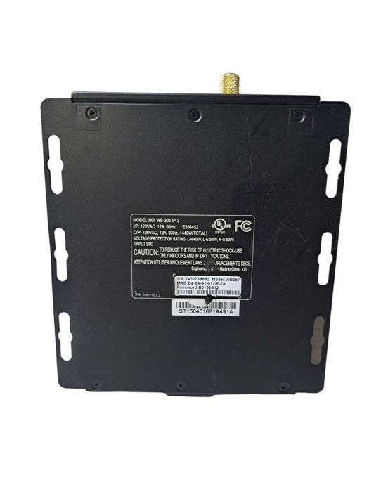 WattBox WB-300-IP-3 Power Conditioner/Surge Protector - Auto-Reboot