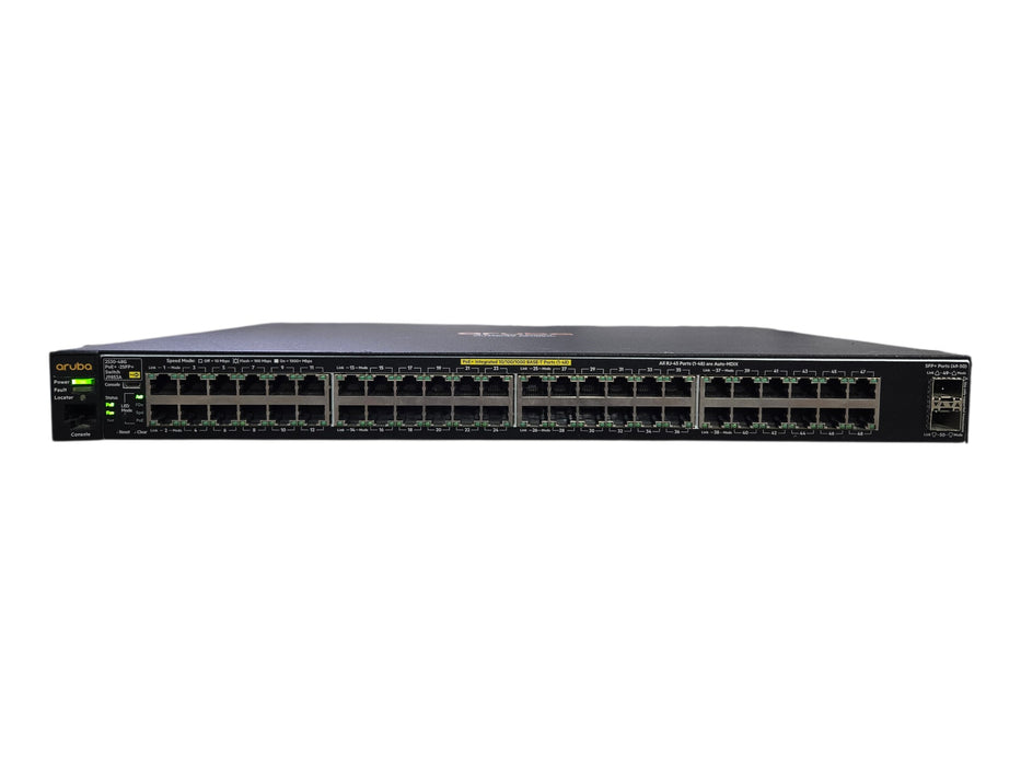 Aruba 2530-48G PoE+ -2SFP+ J9853A - 48-Port Gigabit PoE+ Switch