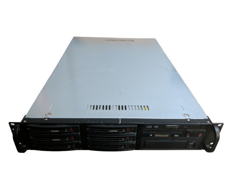 SuperMicro 2U Server | Xeon X3220 | 4GB RAM | No HDD | Adaptec HostRAID