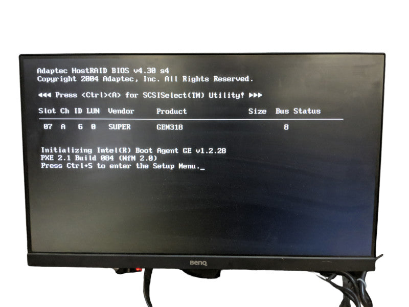 SuperMicro 2U Server | Xeon X3220 | 4GB RAM | No HDD | Adaptec HostRAID