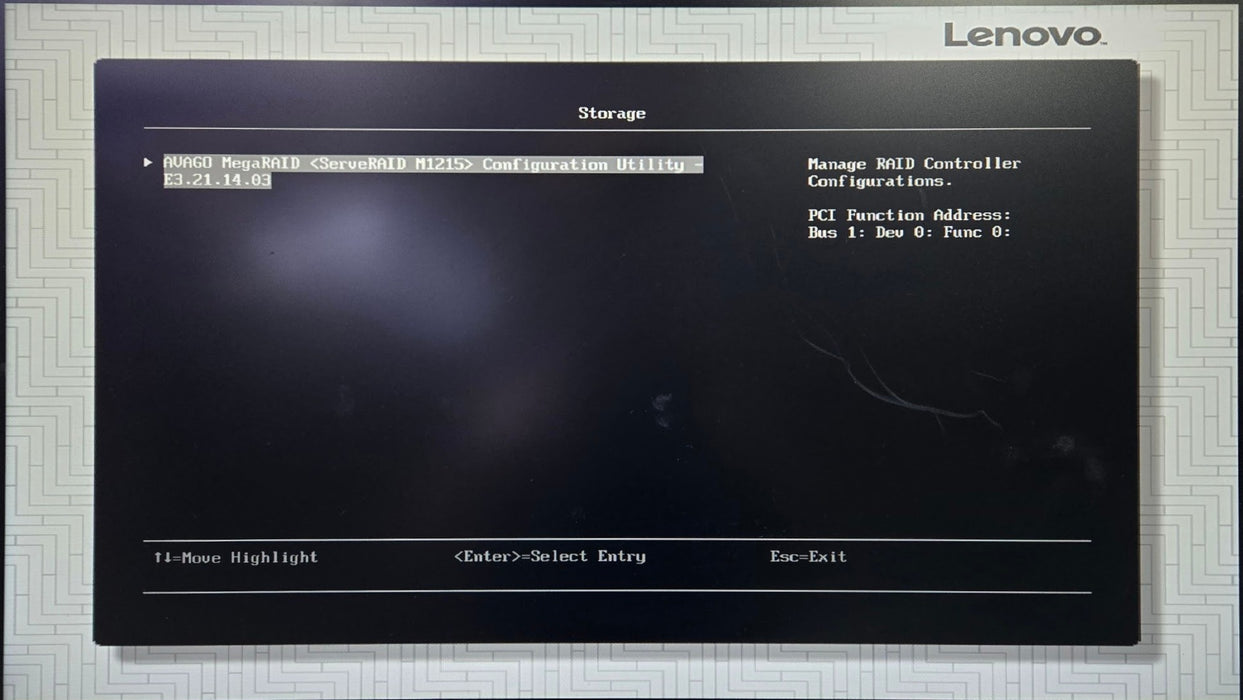 Lenovo System x3250 M6 8x SFF - Xeon E3-1230 v5 16GB 5x 1TB SAS M1215 1x PSU
