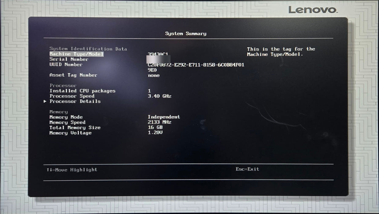 Lenovo System x3250 M6 8x SFF - Xeon E3-1230 v5 16GB 5x 1TB SAS M1215 1x PSU