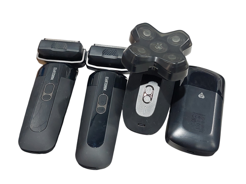 MANSCAPED Mens Grooming Package Good Used Condition Bundle of 4 Trimming Items