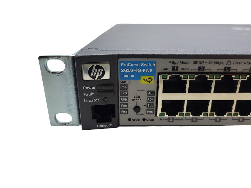 HP 2610-48-PWR J9089A 48-Port Managed Gigabit Switch !
