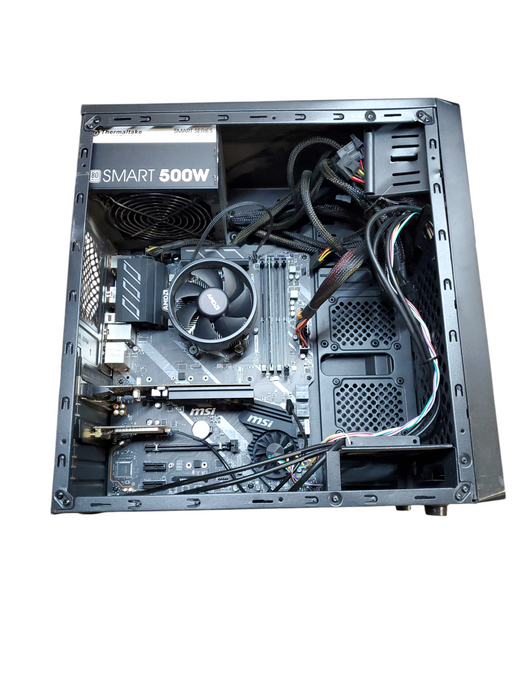 Custom PC Tower, MSI X570-A Pro, Ryzen 5 3600X, 8GB PC4, No HDD/OS