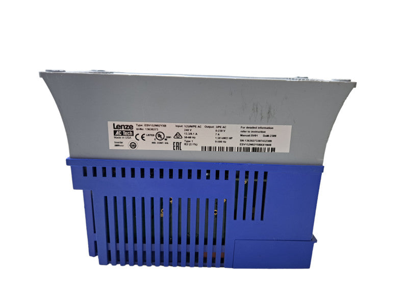 Lenze AC Tech VFD Variable Speed Drive ESV152N02YXB 2HP 240V 1 or 3PH