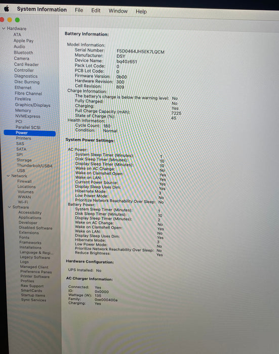 Apple MacBook Pro 16" 2019 i7-9750H Radeon Pro 5300 GPU 16GB RAM 512GB SSD READ!