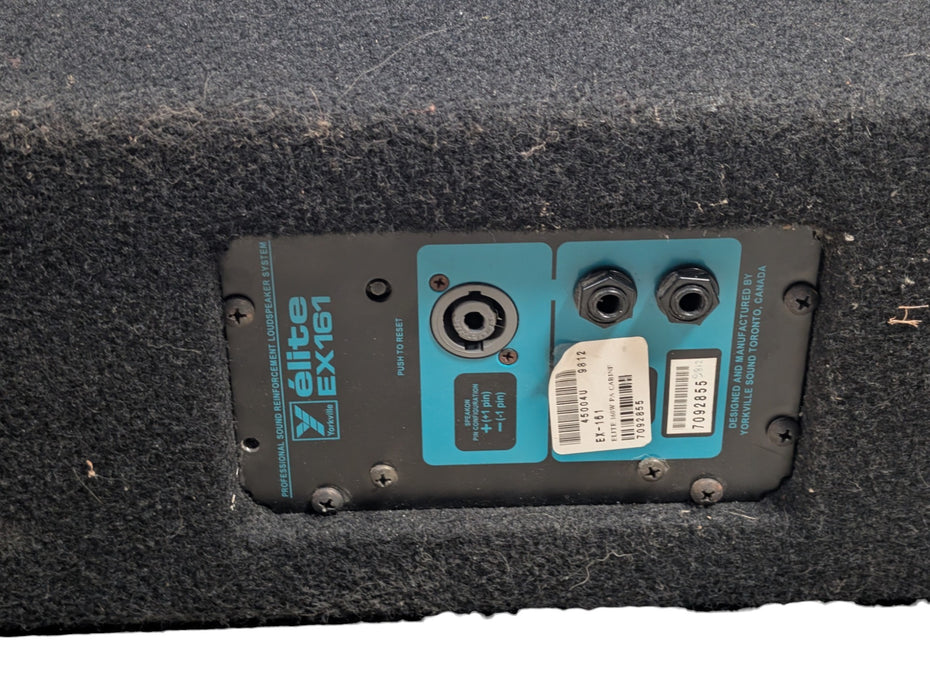 Yorkville Elite EX161 - Pair of Professional PA Loudspeakers