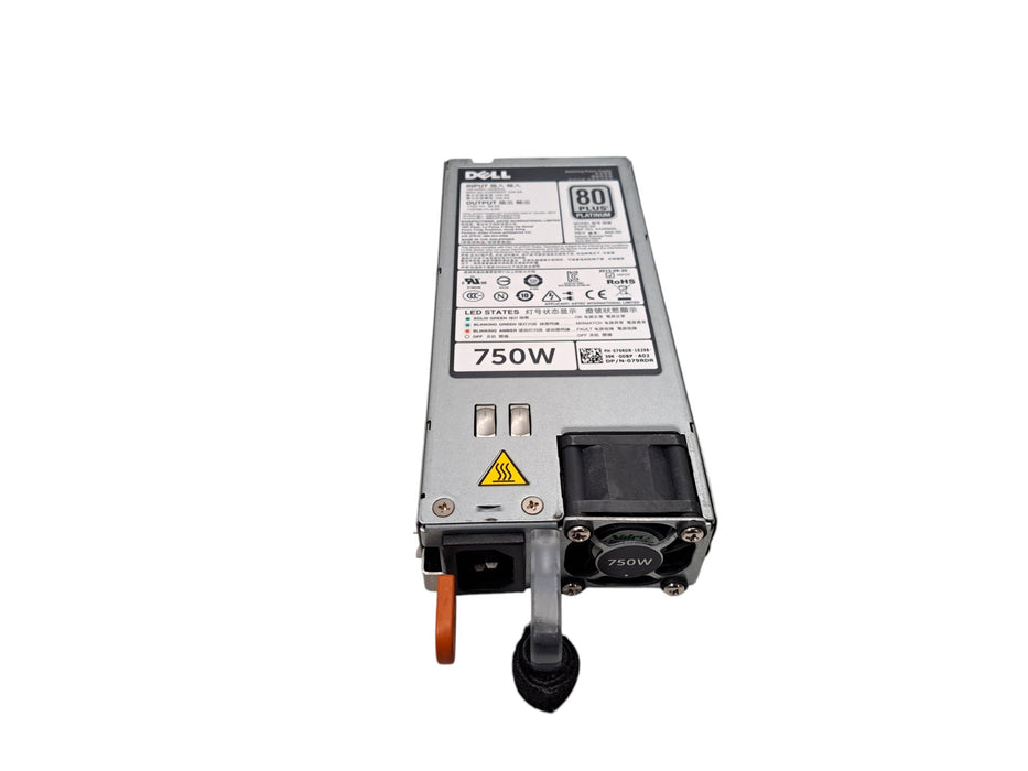 Dell E750E-S0 750W 80 PLUS Platinum Server Power Supply 079RDR For 20 Series