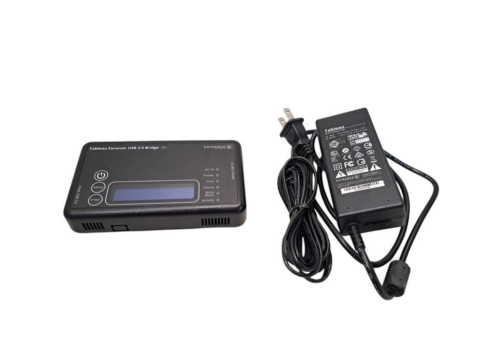 Tableau T8u UltraBlock USB 3.0 Forensic Bridge w/ Power Adapter