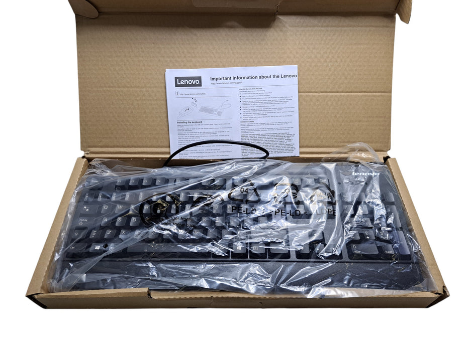 Lenovo 73P5231 Preferred Pro USB Keyboard Black CAN/FR (Open Box)