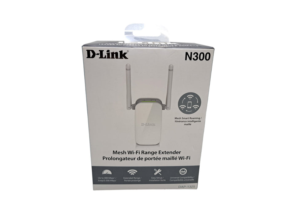 D-Link DAP-1325 - N300 Mesh Wi-Fi Range Extender (Open Box)