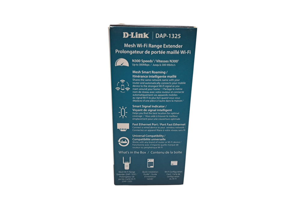 D-Link DAP-1325 - N300 Mesh Wi-Fi Range Extender (Open Box)
