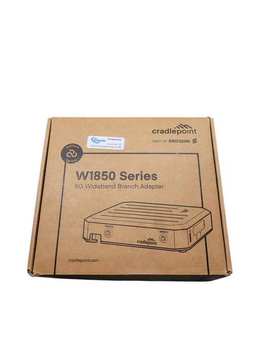 ERICSSON CRADLEPOINT W1850-5GC-GN WIDEBAND ADAPTER W/ 4 MODEM ANTENNAS