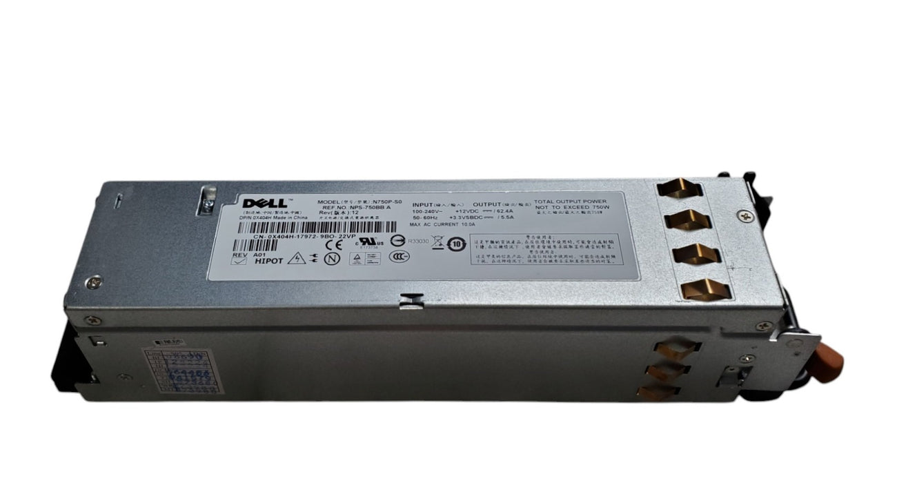 Dell N750P-S0 - 750W Redundant Server Power Supply NPS-750BB A 0X404H