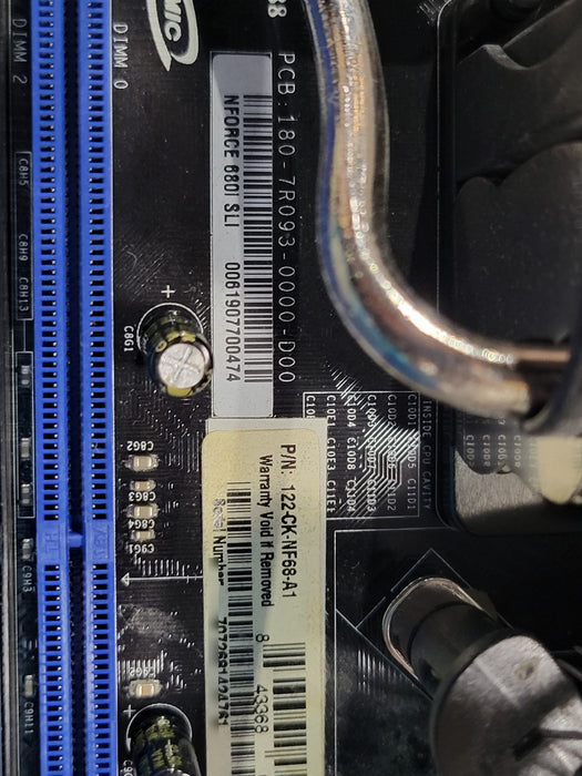EVGA 122-CK-NF68-A1 nForce 680i SLI Motherboard - Intel Core 2 Quad Q6600 4GB