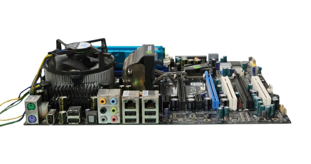 EVGA 122-CK-NF68-A1 nForce 680i SLI Motherboard - Intel Core 2 Quad Q6600 4GB