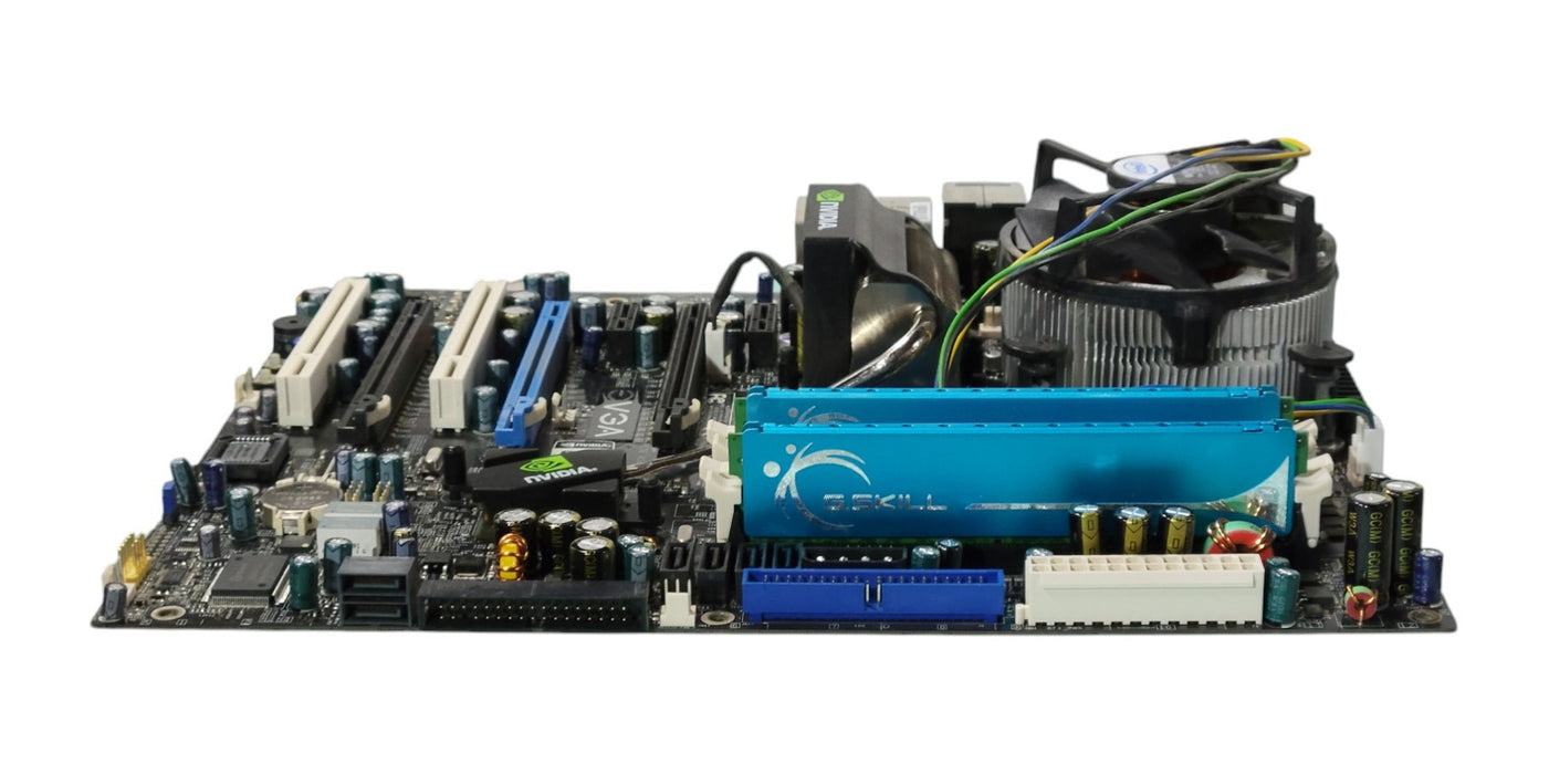 EVGA 122-CK-NF68-A1 nForce 680i SLI Motherboard - Intel Core 2 Quad Q6600 4GB