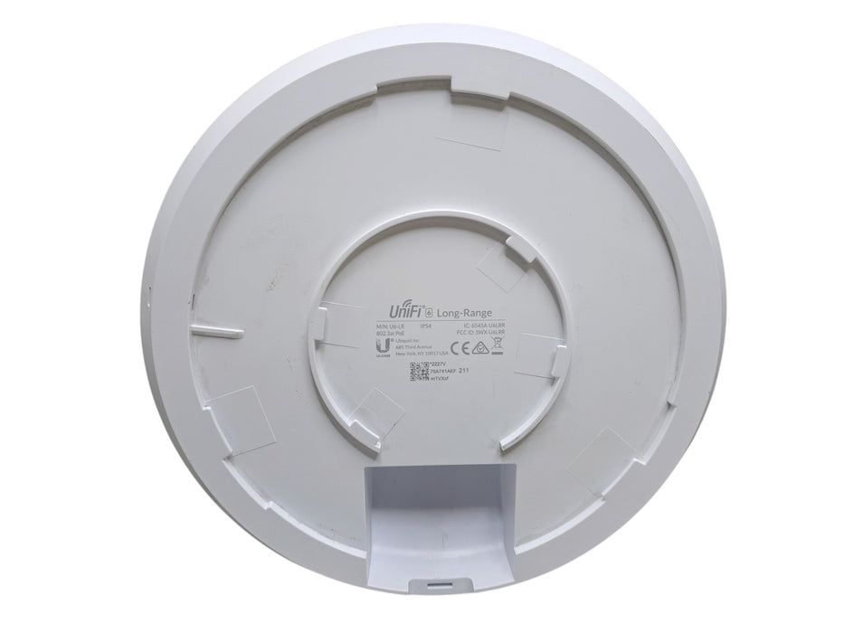 Ubiquiti UniFi U6-LR Long-Range Access Point with Mounting Plate (READ)