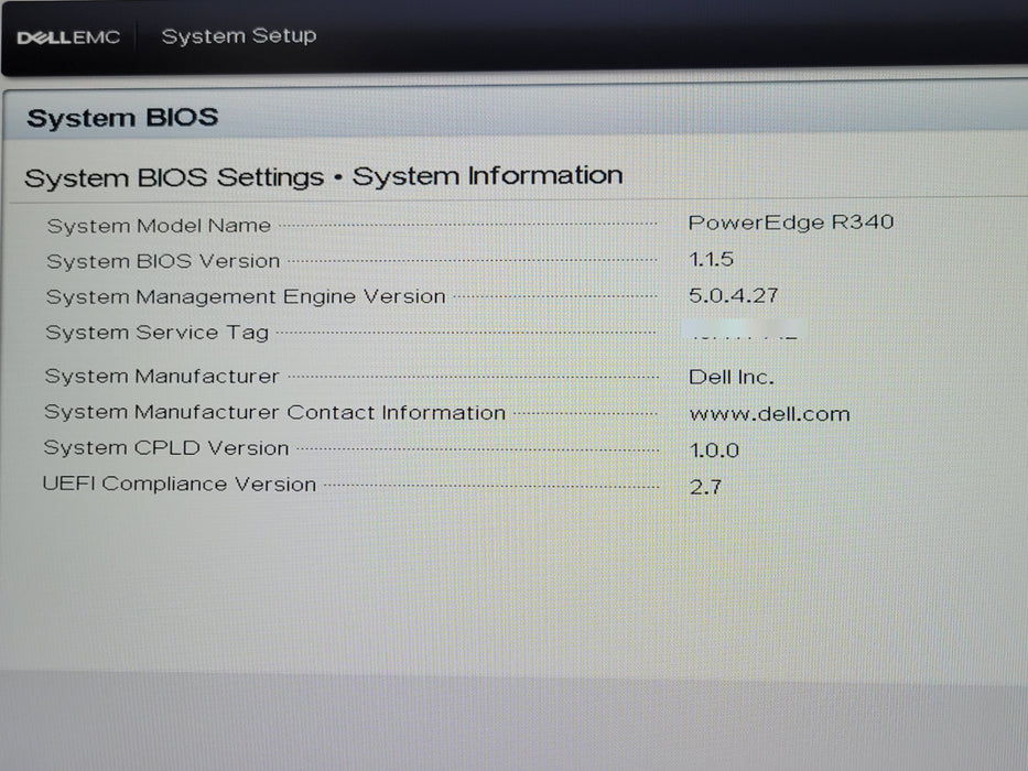 Dell PowerEdge R340 4x LFF - Xeon E-2146G 3.50GHz 32GB DDR4 PERC H730P 2x PSU