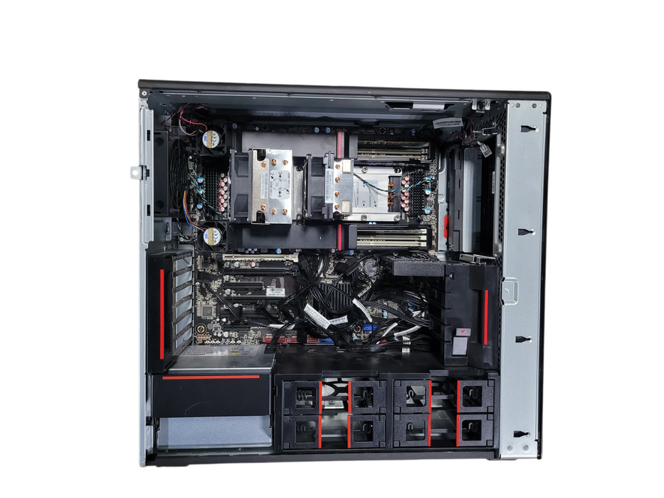 Lenovo ThinkStation P720 | 2x Xeon Silver 4110 @ 2.10GHz | 32GB DDR4 | NO HDD/GP