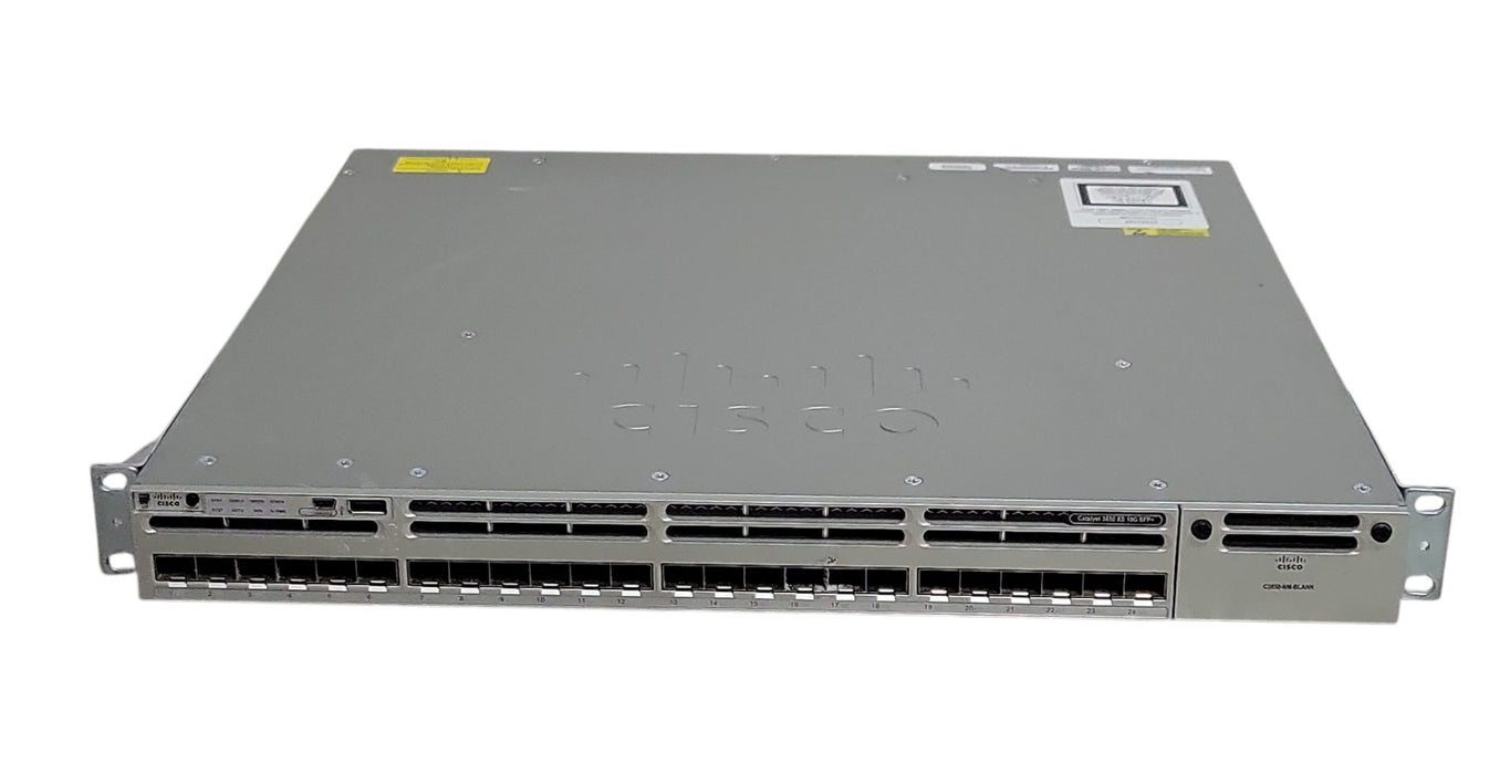 Cisco Catalyst WS-C3850-24XS-E - 24-Port 10G SFP+ Switch 2x 715W PSU
