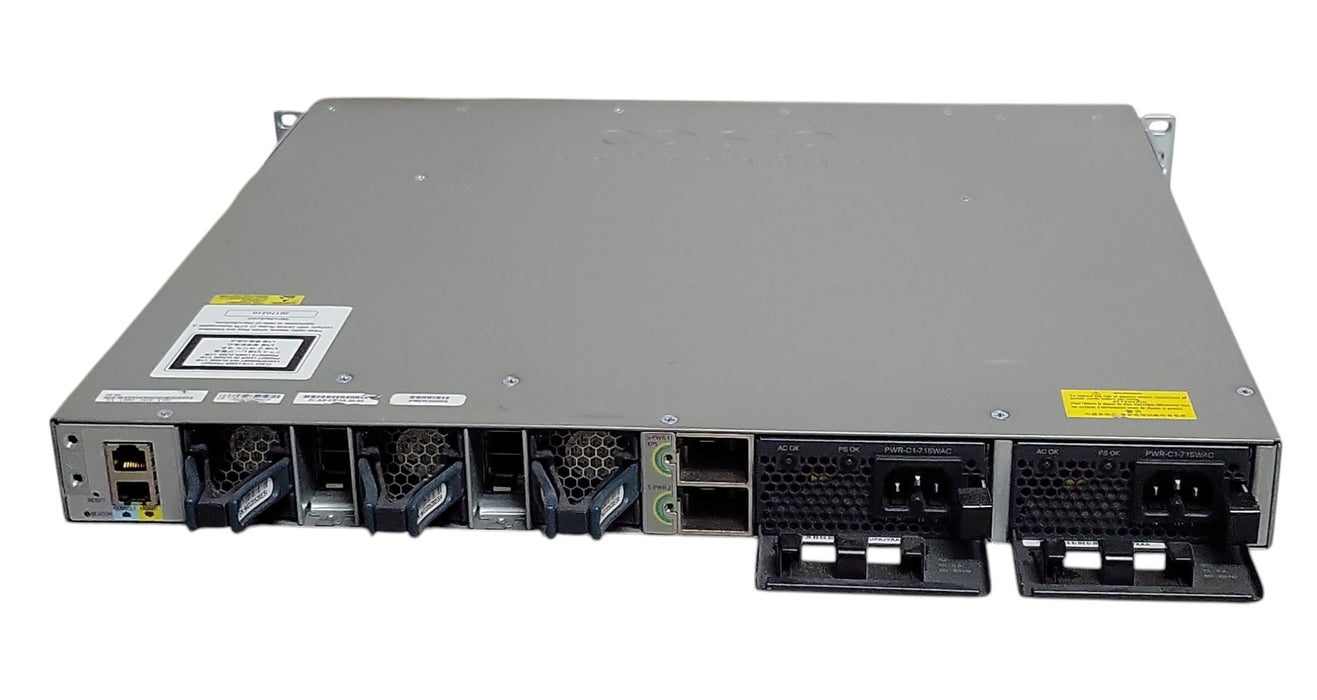 Cisco Catalyst WS-C3850-24XS-E - 24-Port 10G SFP+ Switch 2x 715W PSU