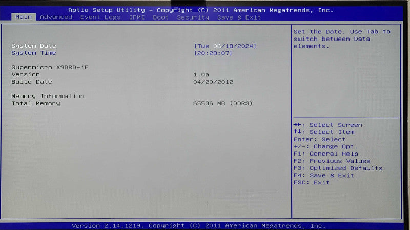 SuperMicro 813-4 Server 4x3.5\\" 1U, X9DRD-iF, 2x E5-2620 0 2.00GHz, 64GB DDR3