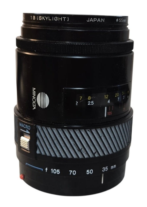 Minolta AF Zoom 35-105mm F/3.5-4.5 Macro Lens
