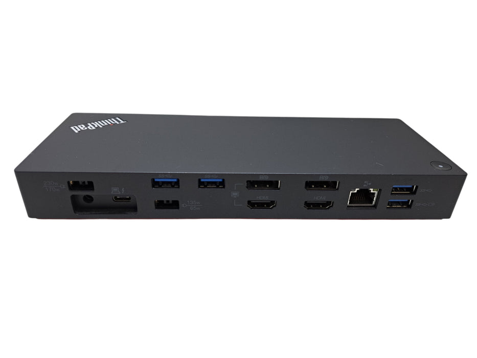 Lenovo ThinkPad Thunderbolt 3 Dock Gen 2 Type 40AN with 135W Power Supply