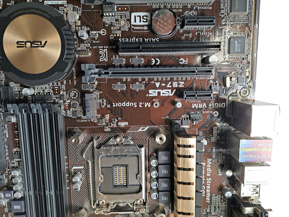 ASUS Z97-A - LGA1150 ATX Motherboard with I/O Shield
