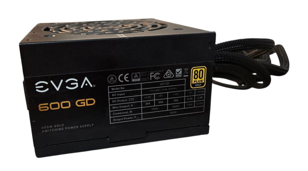 EVGA 600 GD - 600W 80 PLUS Gold ATX Non-Modular Power Supply