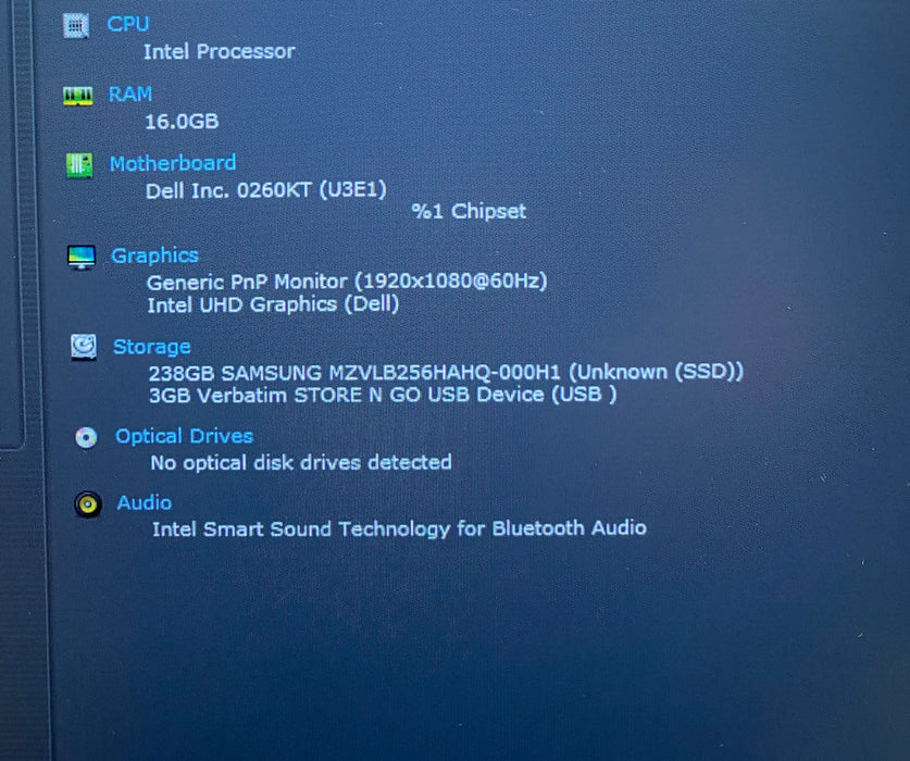 Dell Latitude 5430 Intel Core i5- 1245U 1.60GHz 16GB RAM 256GB SSD READ!
