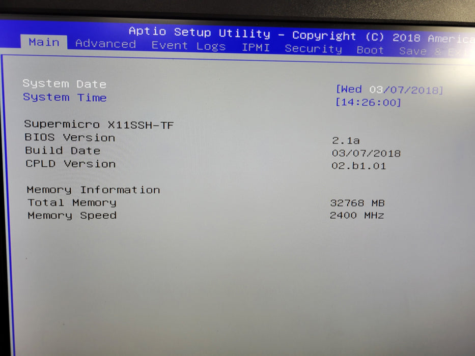 Supermicro SYS-5019S-MT 4x 3.5" - Xeon E3-1230 v6 32GB RAM 1U Server