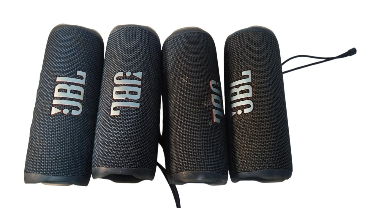 4x JBL Flip 6 - Portable Waterproof Bluetooth Speaker Lot of 2|READ (READ)
