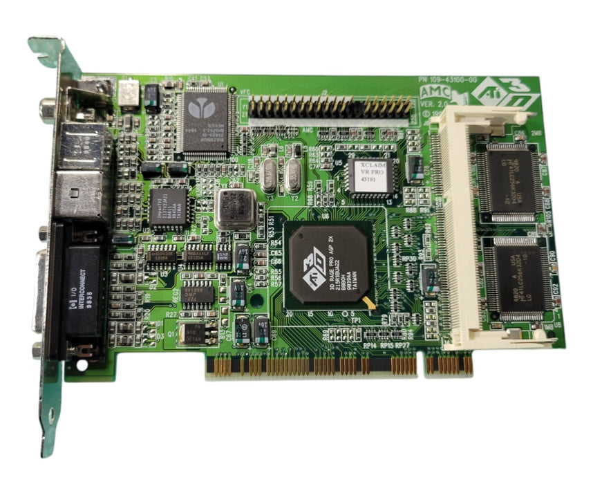 ATI 3D Rage Pro AGP 2X 1024310500 - Vintage Video Graphics Card