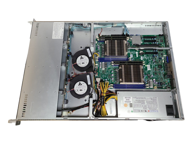SuperMicro 813-4 Server 4x3.5\\" 1U, X9DRD-iF, 2x E5-2620 0 2.00GHz, 64GB DDR3