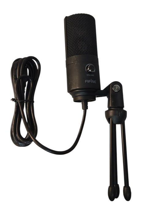 FIFINE K669B - USB Condenser Microphone with Tripod Stand