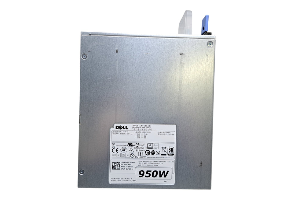 Dell WGCH4 Precision T5820 T7820 950W Workstation PSU Power Supply