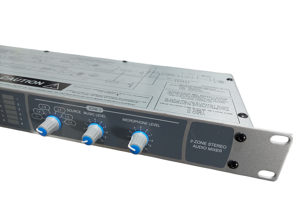 Cloud CX 163 2-Zone Audio Mixer Rack Mountable