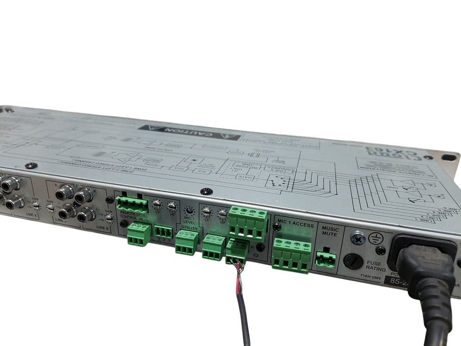Cloud CX 163 2-Zone Audio Mixer Rack Mountable