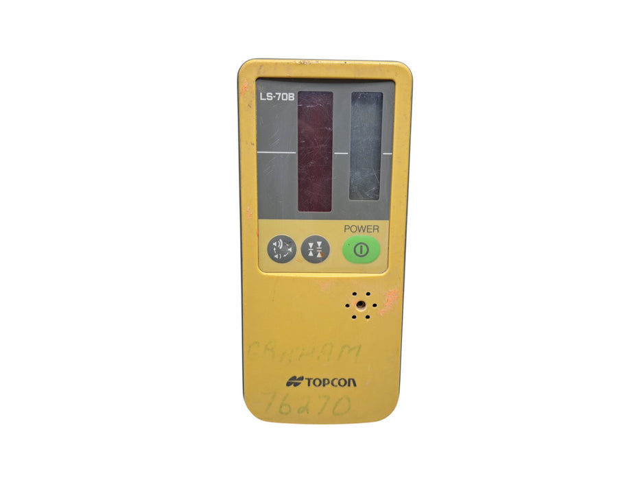 Topcon LS-70B Rotary Laser Receiver Detector – Power-On Tested (READ)