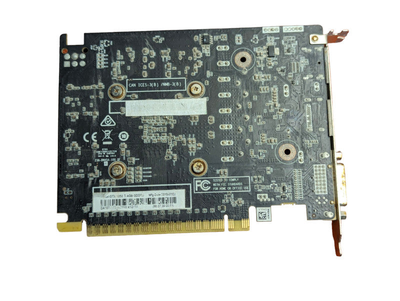 ZOTAC NVIDIA GeForce GTX 1050 Ti 4GB GDDR5 Graphics Card  -
