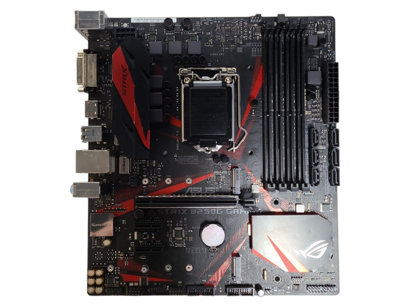 Asus Strix B250G Gaming Motherboard DDR4 M-ATX LGA 1151,No I/O Shield, READ
